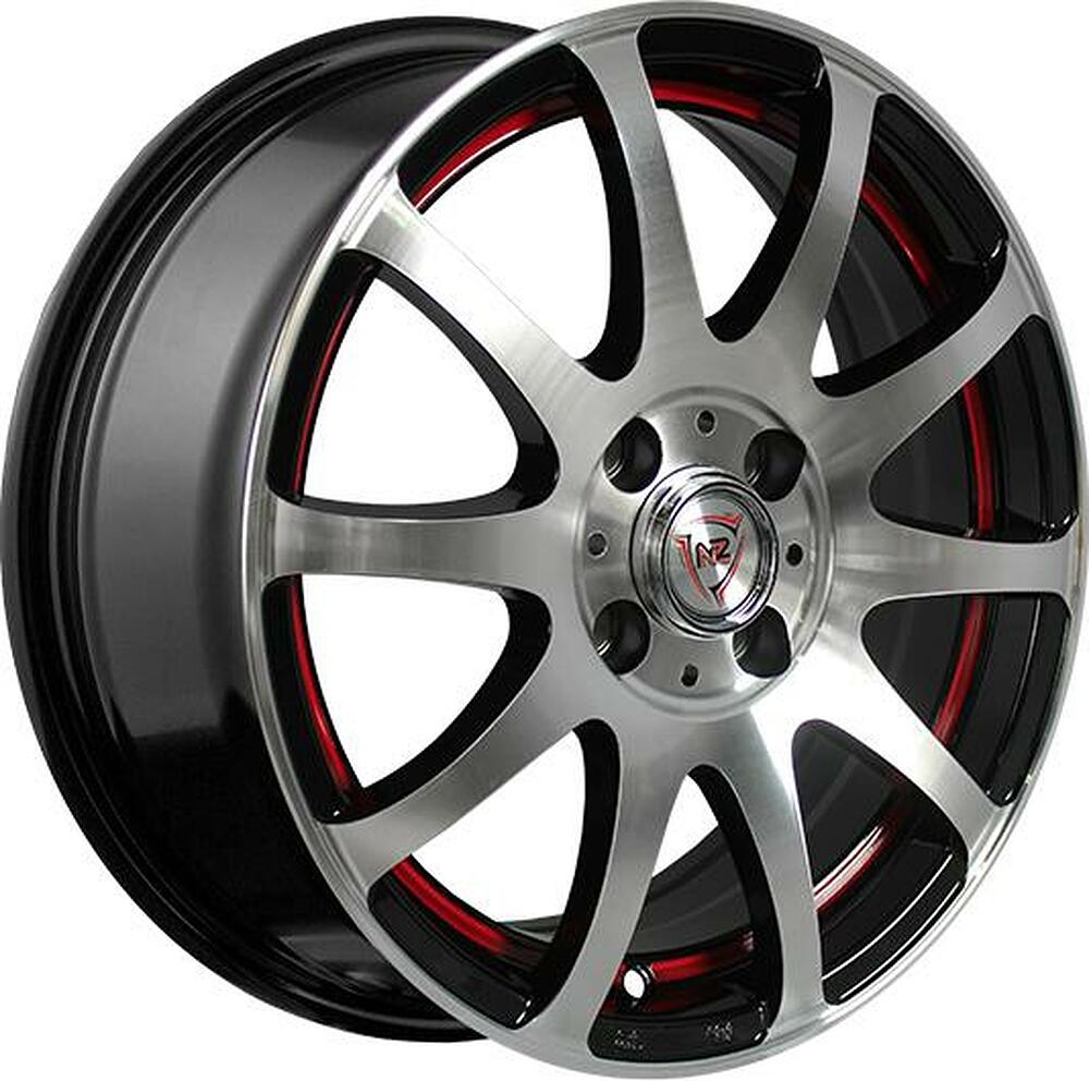 NZ Wheels F-21 6x15 4x98 ET 35 Dia 58.6 BKFRSI