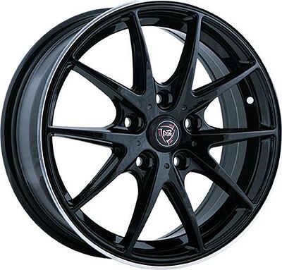 NZ Wheels F-34 6x14 4x98 ET 35 Dia 58.6 BKPL