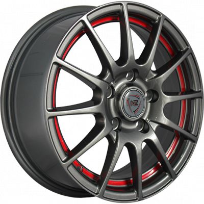 NZ Wheels F-41 6x14 4x100 ET 43 Dia 60.1 GMRSI