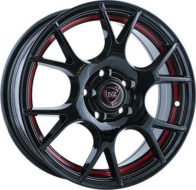NZ Wheels F-42 6x15 4x100 ET 36 Dia 60.1 BKRSI