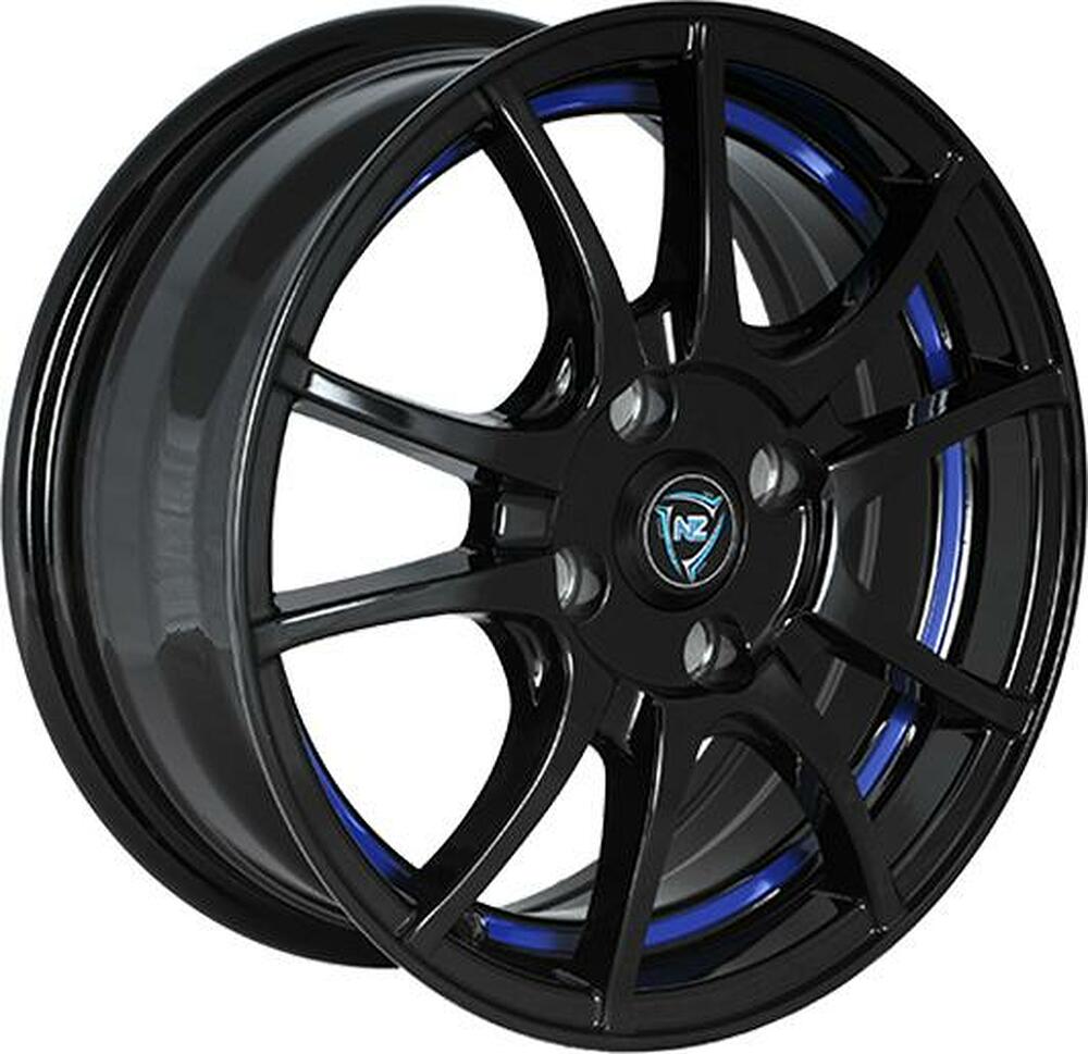 NZ Wheels F-43 7x17 5x110 ET 39 Dia 65.1 BKBSI