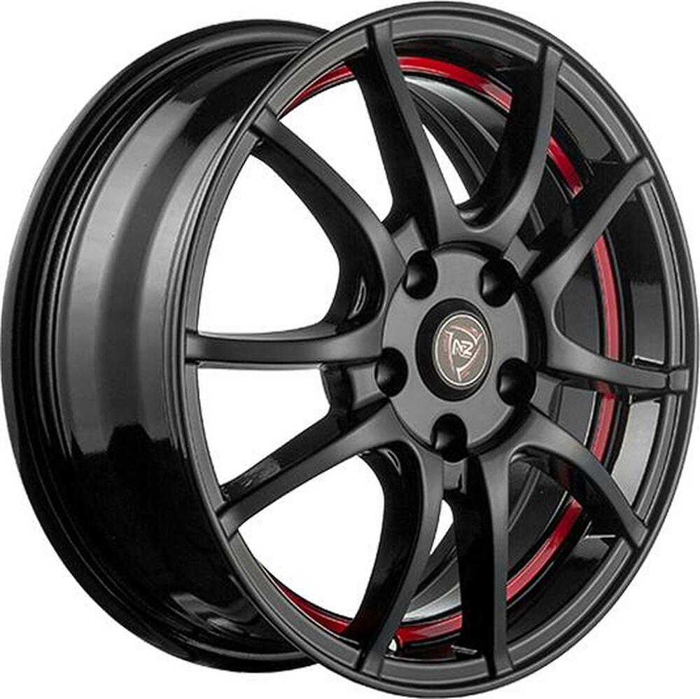 NZ Wheels F-43 6x15 4x100 ET 36 Dia 60.1 BKRSI
