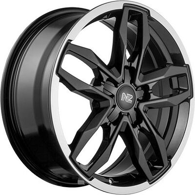 NZ Wheels F-47 8x18 5x105 ET 45 Dia 56.6 BKPL