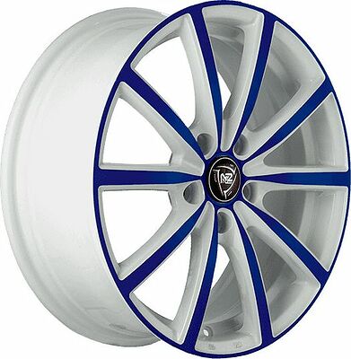 NZ Wheels F-50 6x15 4x100 ET 36 Dia 60.1 W+BL