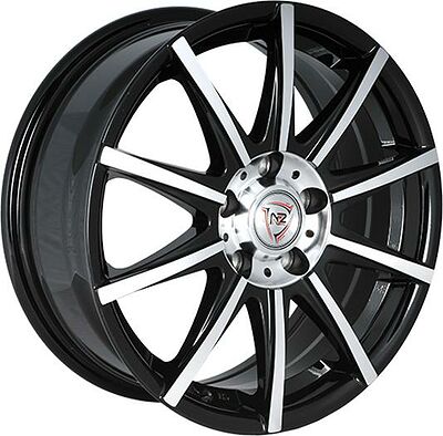 NZ Wheels F-7 7x17 4x100 ET 38 Dia 67.1 BKF