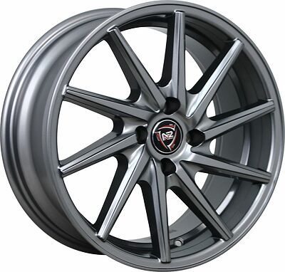 NZ Wheels H-03L 7.5x17 4x100 ET 35 Dia 60.1 graphite