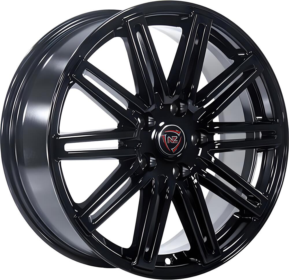 NZ Wheels R-01 7x17 4x100 ET 35 Dia 60.1 black
