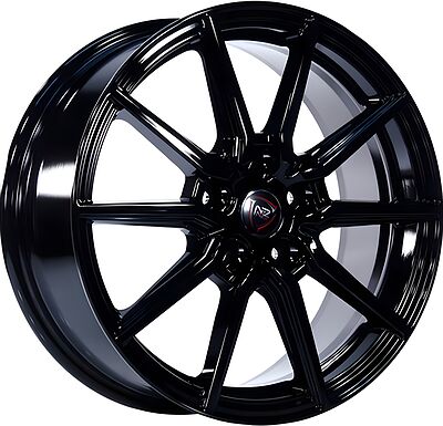 NZ Wheels R-03 6.5x16 5x114.3 ET 46 Dia 67.1 black