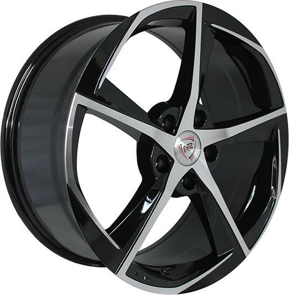 NZ Wheels SH654 7x17 5x100 ET 48 Dia 56.1 BKF