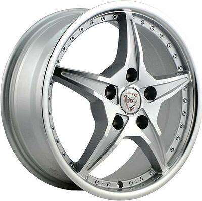 NZ Wheels SH657 7x17 5x100 ET 48 Dia 56.1 SF