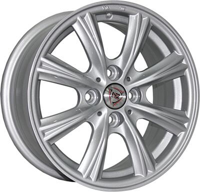 NZ Wheels SH700 6x14 4x98 ET 35 Dia 58.6 silver