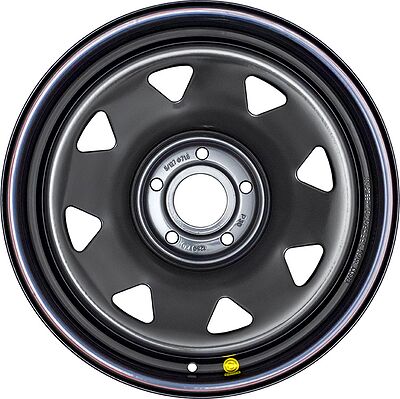 Off-Road-Wheels Jeep 8x16 5x127 Dia 75 черный