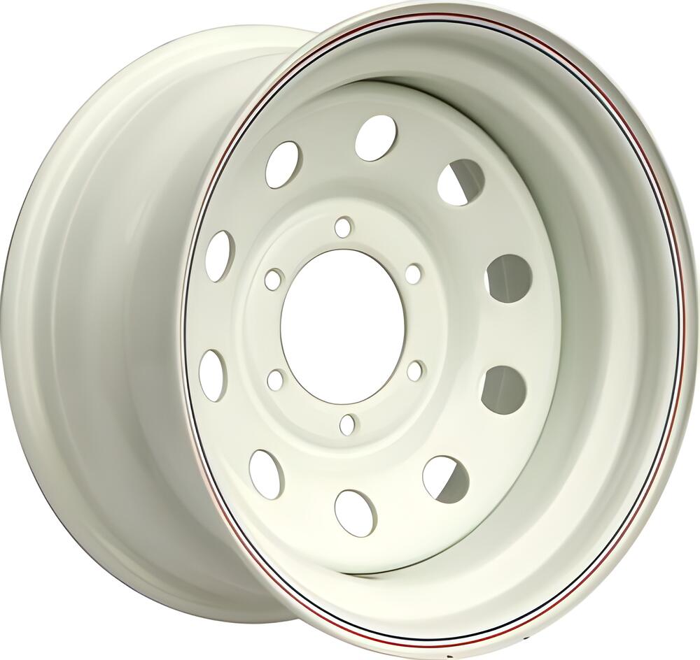 Off-Road-Wheels Ниссан Навара D40 2.5TD 8x16 6x114.3 ET 0 Dia 66 белый