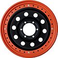 Off-Road-Wheels Original + бедлок оранжевый 10x16 6x139.7 ET -44 Dia 110 черный Off-Road-Wheels Original + бедлок оранжевый 10x16 6x139.7 ET -44 Dia 110 черный