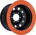 Off-Road-Wheels Original + бедлок оранжевый 10x16 6x139.7 ET -44 Dia 110 черный Off-Road-Wheels Original + бедлок оранжевый 10x16 6x139.7 ET -44 Dia 110 черный