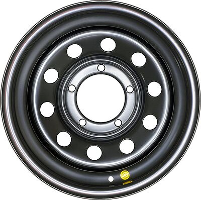 Off-Road-Wheels УАЗ 10x15 5x139.7 ET -44 Dia 110 черный
