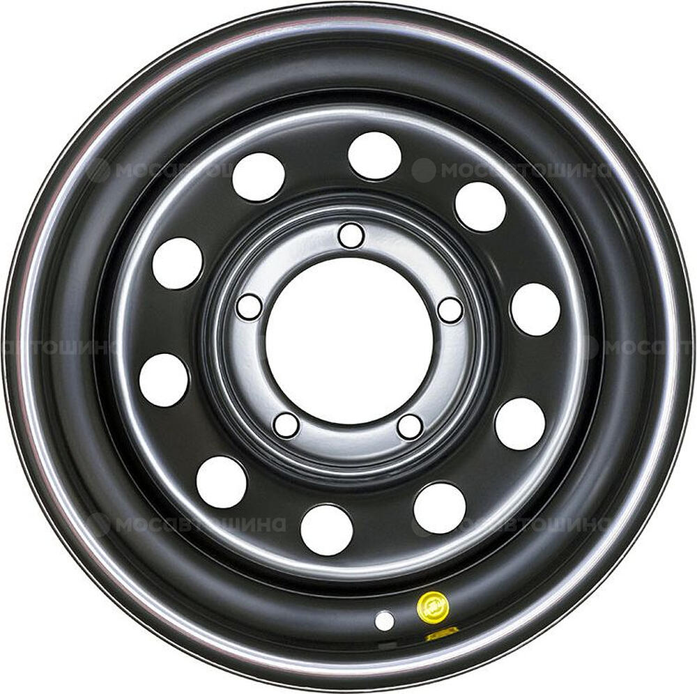 Off-Road-Wheels УАЗ 8x16 5x139.7 ET -19 Dia 110 черный