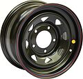 Off-Road-Wheels УАЗ треугольник мелкий 8x16 5x139.7 ET -19 Dia 110 серебристый