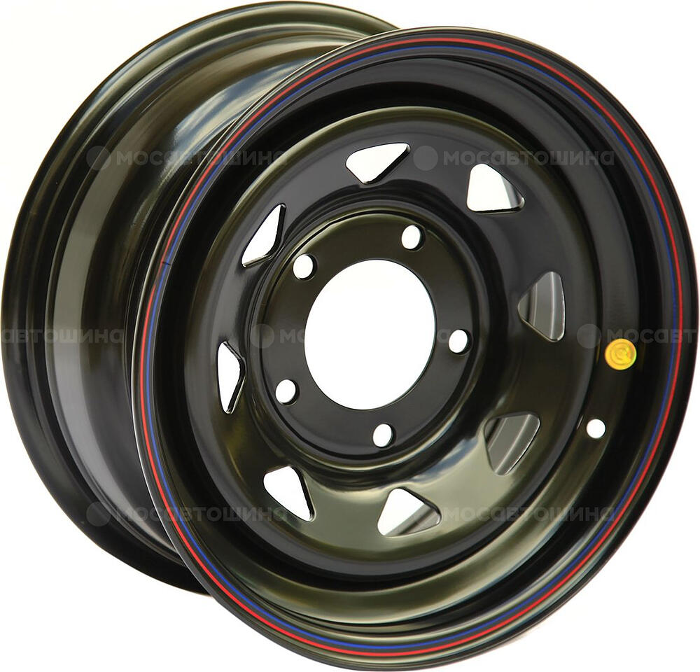 Off-Road-Wheels УАЗ треугольник мелкий 7x16 5x139.7 Dia 110 черный