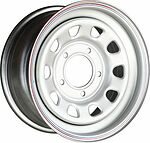 Off-Road-Wheels ВАЗ Нива 7x15 5x139.7 ET 25 Dia 98.5 серебристый