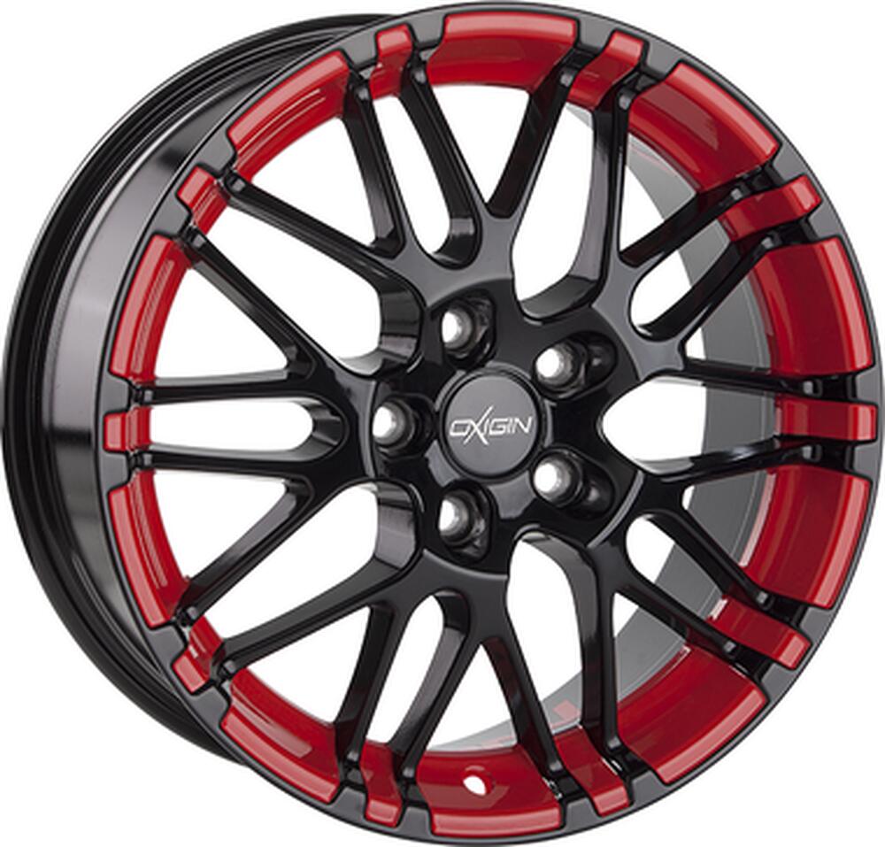 Oxigin 14 Oxrock 9.5x20 5x130 ET 40 Dia 71.6 foil red