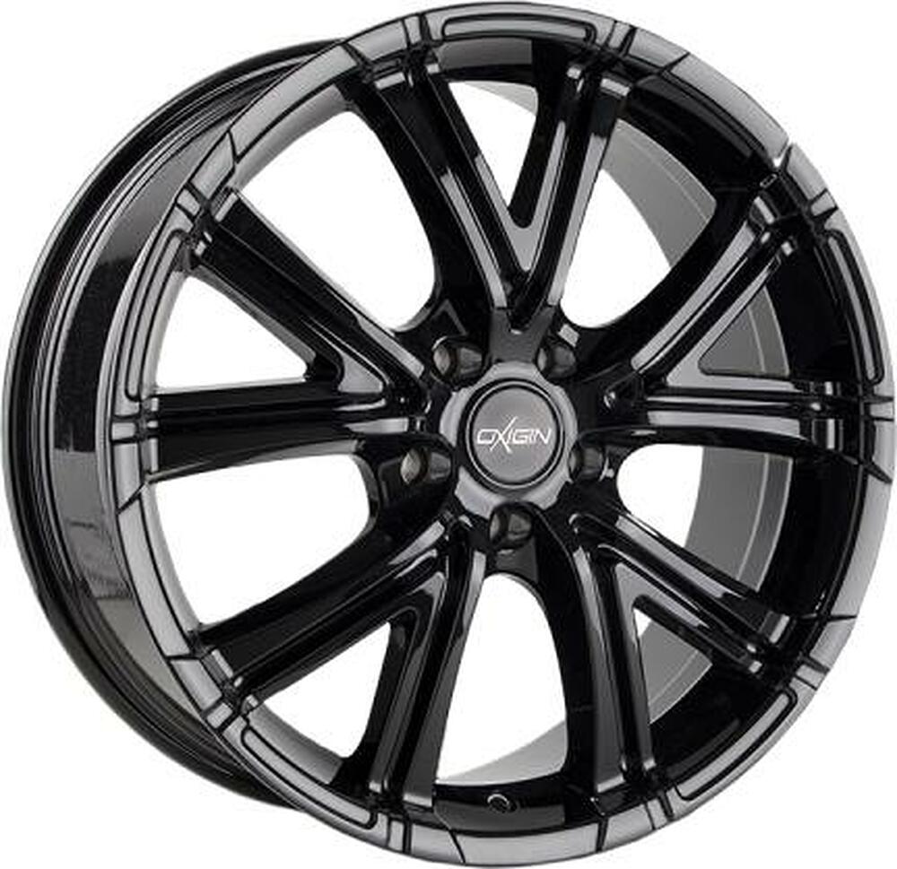Oxigin 15 Vtwo 7x17 5x108 ET 45 Dia 72 Black Full Polish