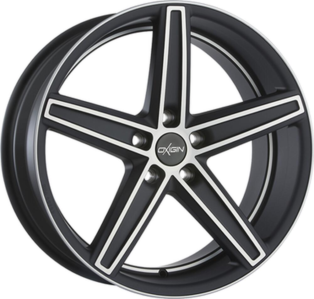 Oxigin 18 Concave 8.5x18 5x120 ET 35 Dia 72.6 black full polish matt