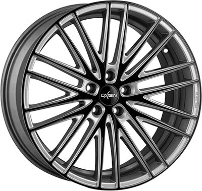 Oxigin 19 Oxspoke 8.5x20 5x120 ET 35 Dia 72.6 Two colour black-silver