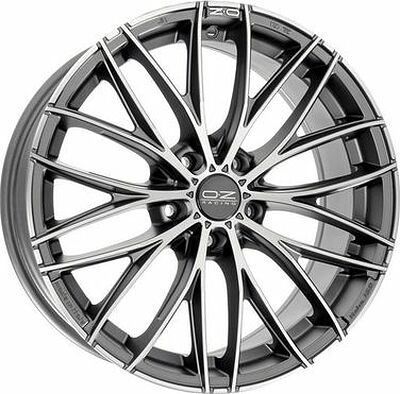 OZ Racing Italia 150 8x19 5x108 ET 45 Dia 75 Matt Dark Graphite Diamond Cut