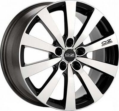 OZ Racing Michelangelo 10 8x18 5x114.3 ET 45 Dia 75 Matt Black + Diamond Cut