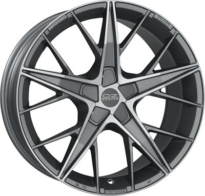 OZ Racing Quaranta 5 9.5x19 5x112 ET 30 Dia 75 Grigio Corsa Diamond Cut
