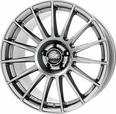 OZ Racing Superturismo Dakar 8.5x20 5x112 ET 30 Dia 79 Matt Graphite + Silver Lettering