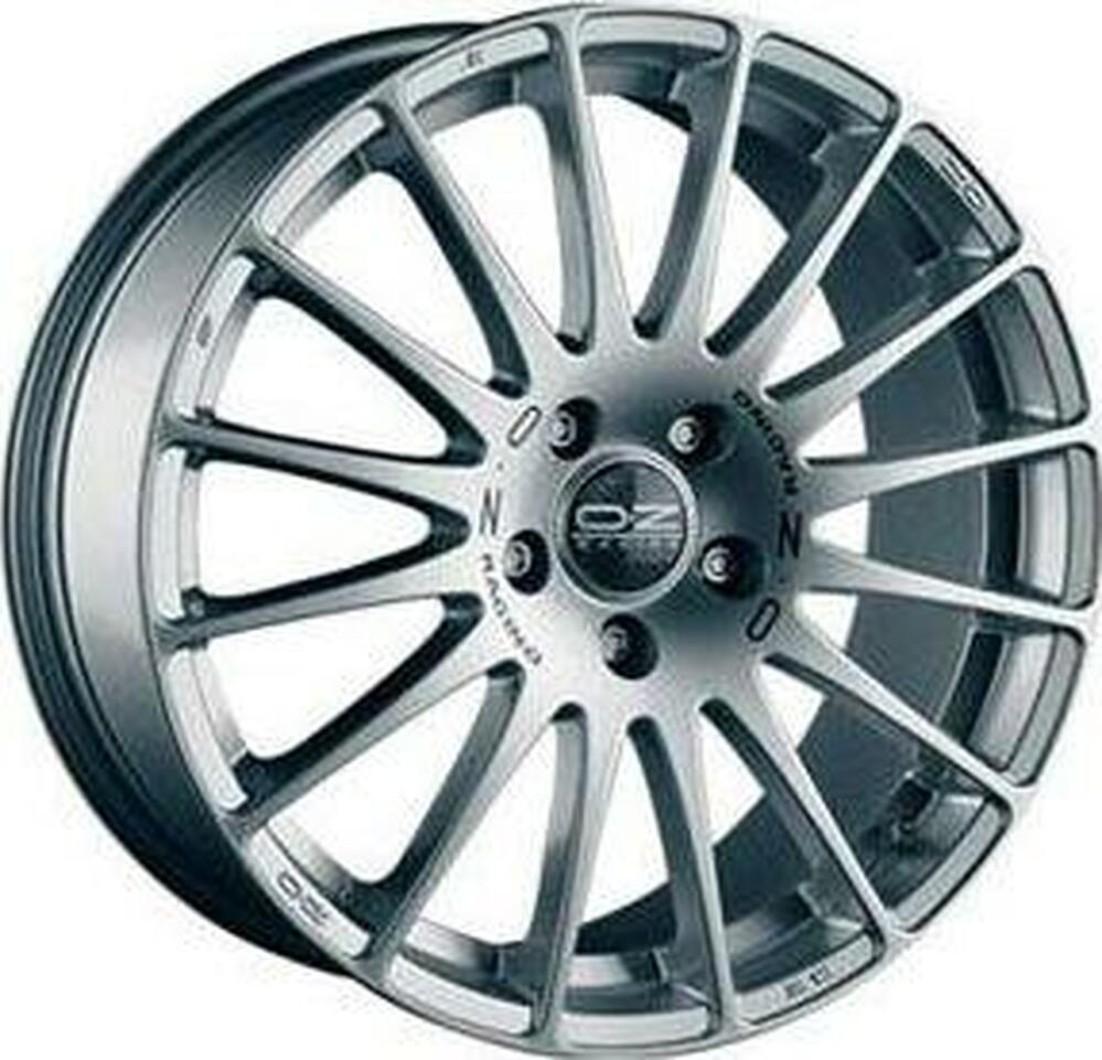 OZ Racing Superturismo GT 7x16 5x112 ET 48 Dia 75 Race Silver+Black