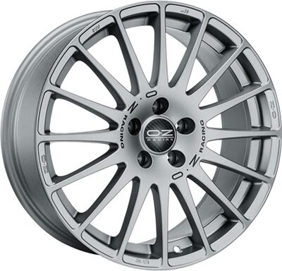 OZ Racing Superturismo GT 8x19 5x112 ET 48 Dia 75 Grigio Corsa + Blue