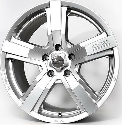 OZ Racing Versilia 9.5x20 5x130 ET 52 Dia 71.6 Matt Race Silver
