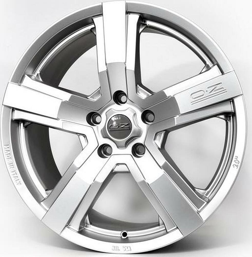 OZ Racing Versilia 9.5x20 5x120 ET 52 Dia 79 Matt Race Silver