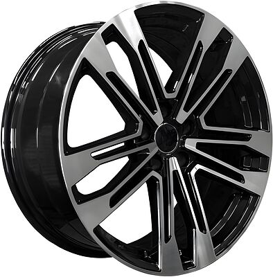 PDW 3044 8x19 5x112 ET 33 Dia 66 Gloss Black Machine Face