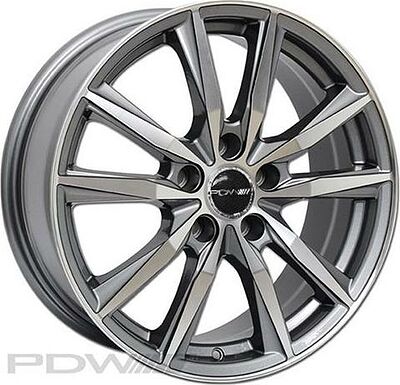 PDW 5145/01 7x15 4x100 ET 45 Dia 60.1 M/GRA