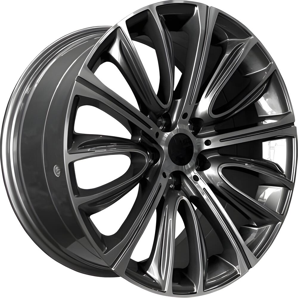 PDW 5241 8x18 5x112 ET 30 Dia 66 Grey Machine Face