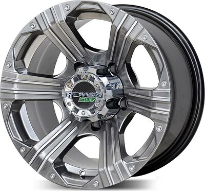 PDW ESSEX 8x15 6x139.7 ET -27 Dia 110 M/GRA