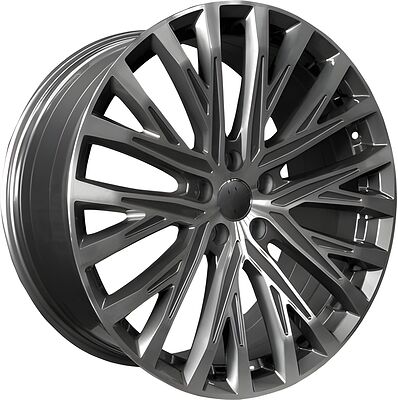 PDW FF2101 9x20 5x112 ET 35 Dia 66 Gun Metal Machined Face