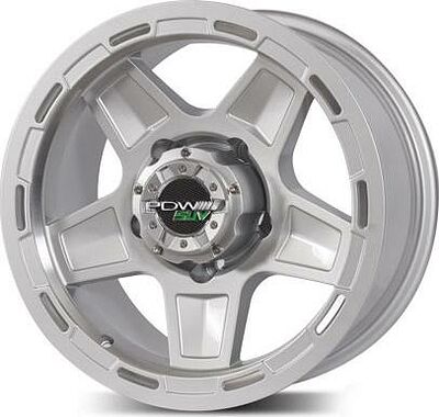 PDW Hercules (5220/01) 8x16 5x139.7 ET 0 Dia 108.1 silver