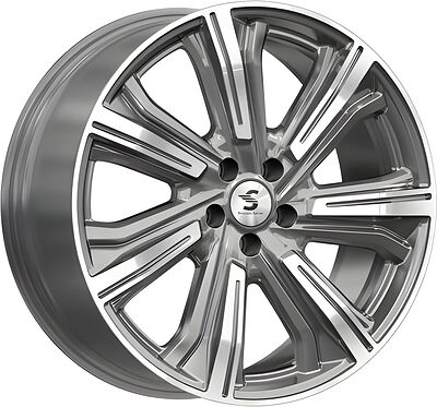 Premium Series Kleemann (КР1067) 8.5x20 5x114.3 ET 54 Dia 67.1 Diamond Gloss Graphite