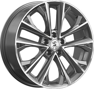 Premium Series KP012 7x18 5x108 ET 33 Dia 60.1 Diamond Gloss Graphite