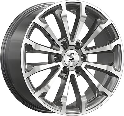 Premium Series КР006 (Haval H9) 8.5x20 6x139.7 ET 33 Dia 75.1 Diamond Gloss Graphite