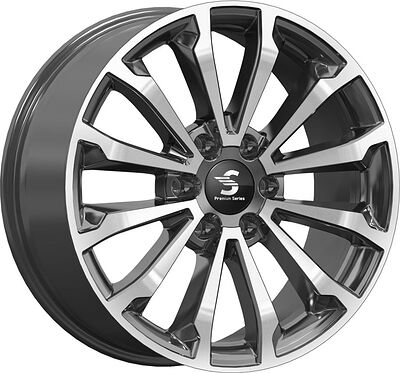 Premium Series КР006 Pajero Sport 8.5x20 6x139.7 ET 33 Dia 67.1 Gloss_Grapfp