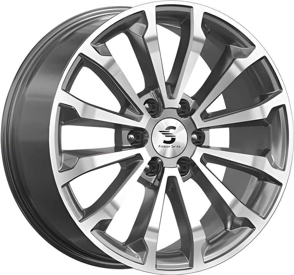 Premium Series КР006 Tank 500 8.5x20 6x139.7 ET 33 Dia 100.1 Diamond Gloss Graphite