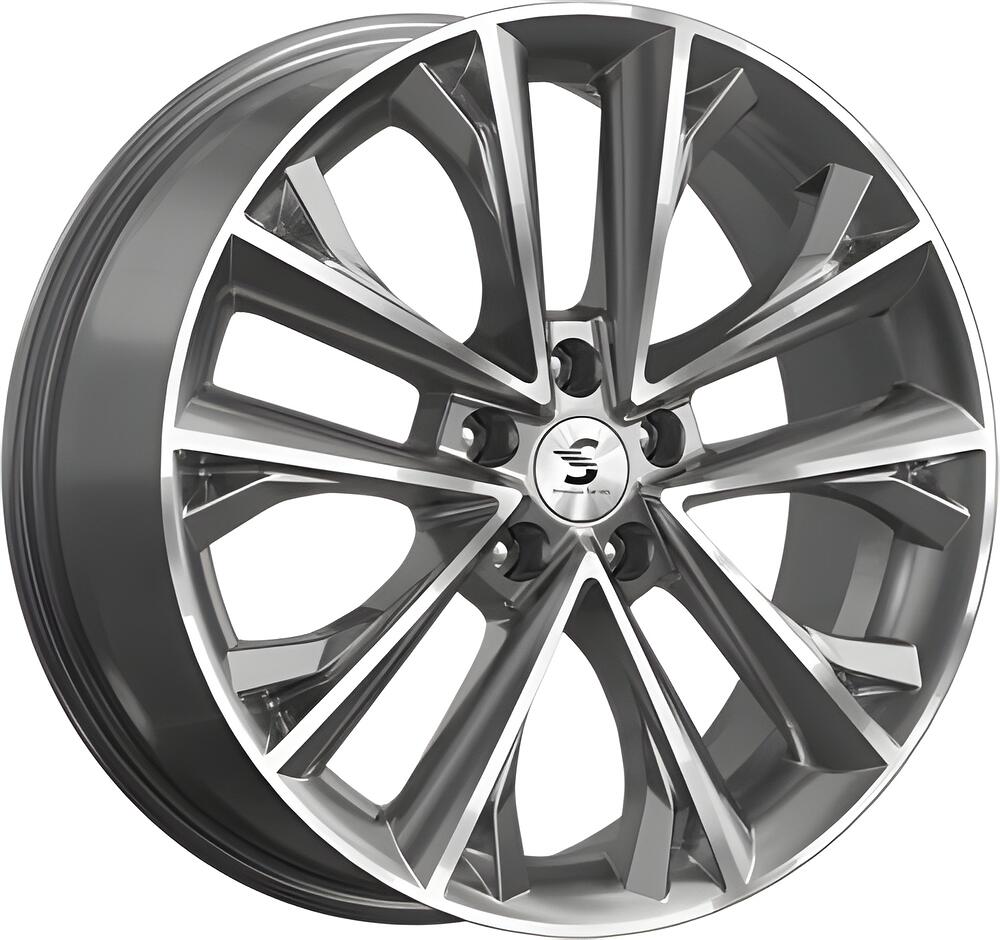 Premium Series КР012 (Haval F7/F7x) 7x18 5x114.3 ET 40 Dia 64.1 Diamond Gloss Graphite