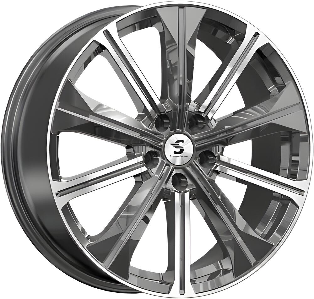 Premium Series КР013 (Haval Dargo) 7x19 5x114.3 ET 40 Dia 66.6 Diamond Gloss Graphite