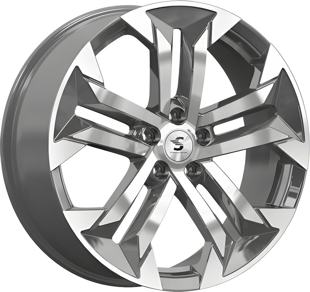Premium Series КР015 (Volvo XC60) 7.5x19 5x108 ET 50 Dia 63.35 Diamond Gloss Graphite
